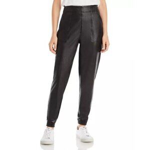SPANX Faux Leather Jogger Pants